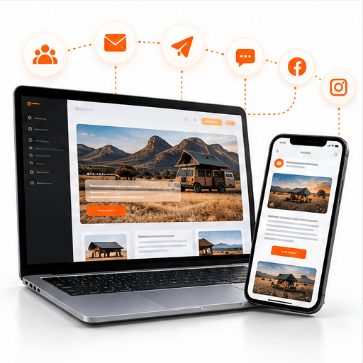 AI marketing campaigns and personalised messaging dashboard